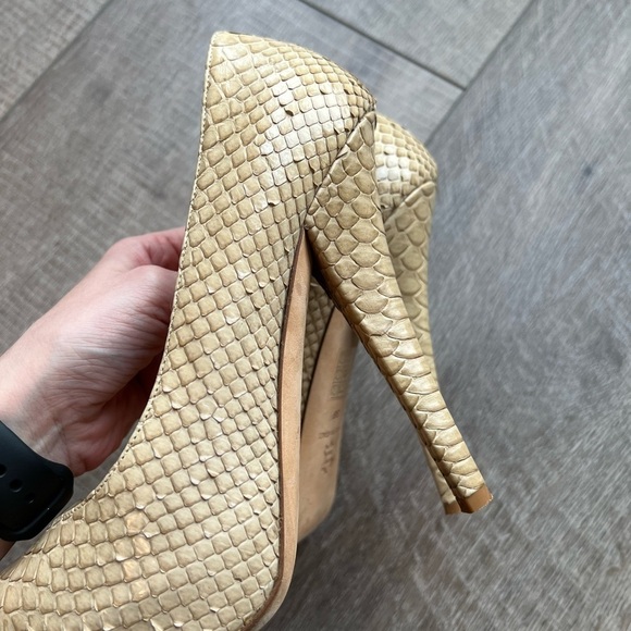 Alejandro Ingelmo Python Print Heels Size 38 - Picture 9 of 14